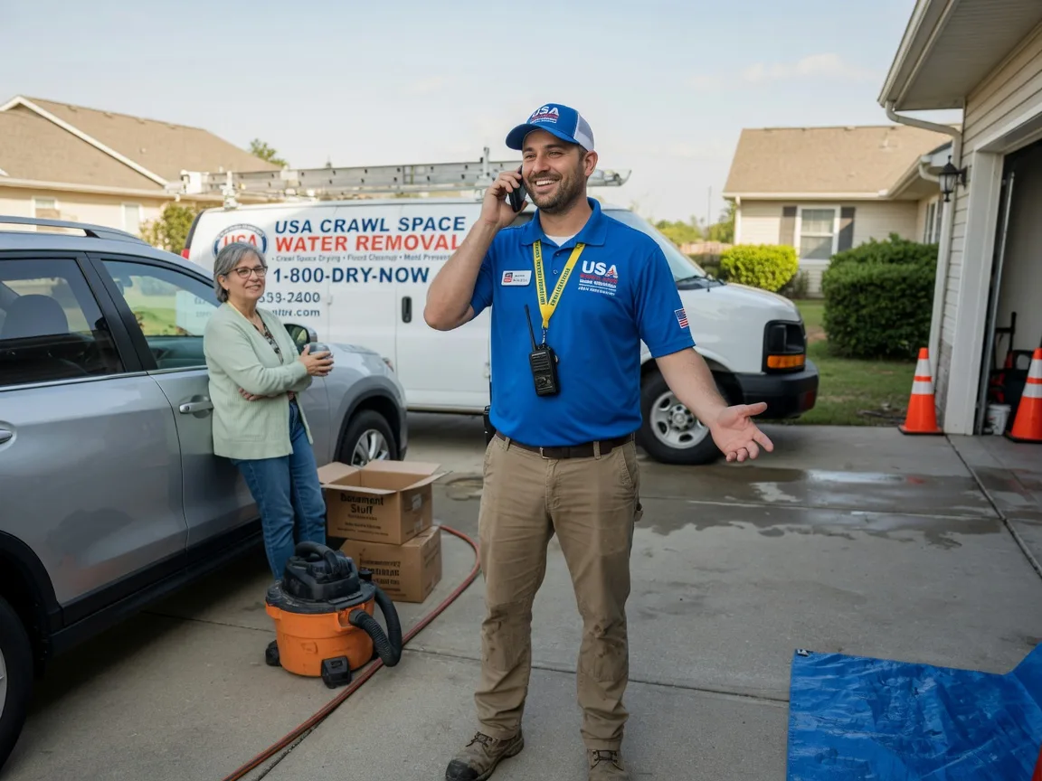 Crawl Space Water Removal Wade, NC FAQs